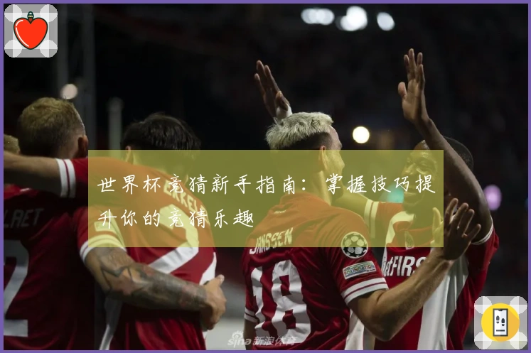 世界杯竞猜新手指南：掌握技巧提升你的竞猜乐趣