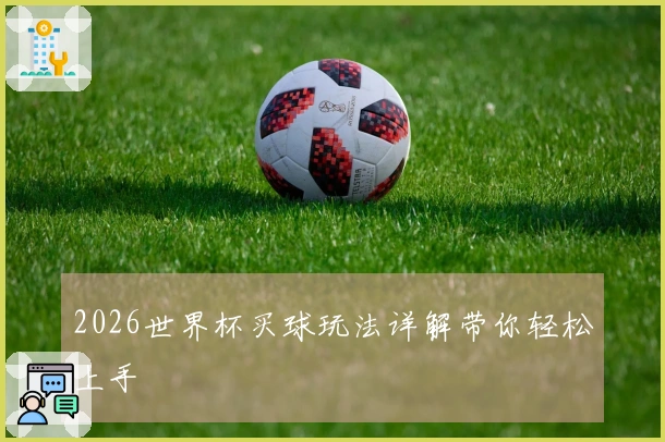 2026世界杯买球玩法详解带你轻松上手